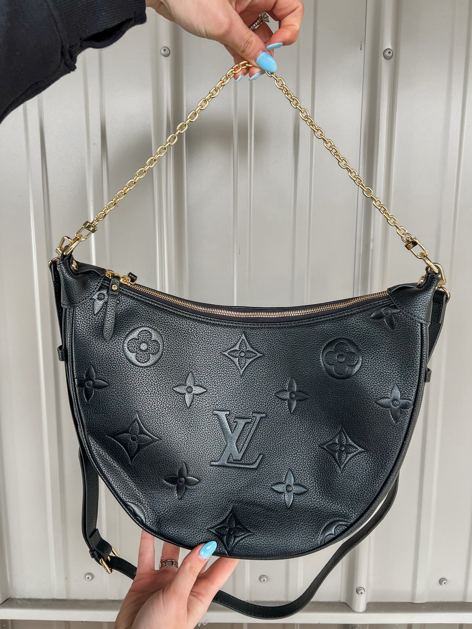 IN STOCK Loop Hobo Black Monogram Empreinte – Magnolia Lane Boutique