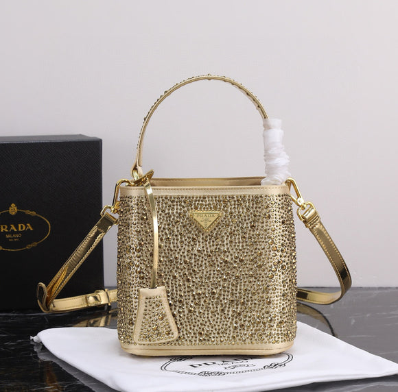 PRE-ORDER Panier Crystal Bag Gold