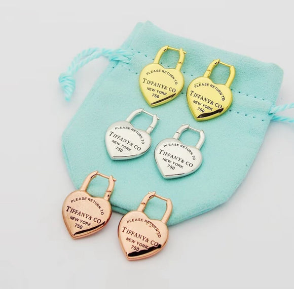 PRE-ORDER Full Heart Earrings