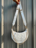 IN STOCK Over The Moon White Crossbody