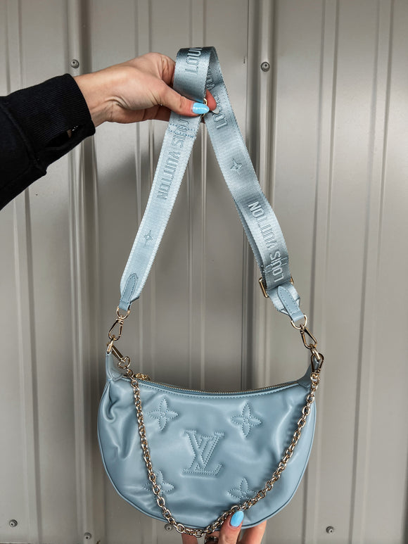 IN STOCK Over The Moon Blue Crossbody