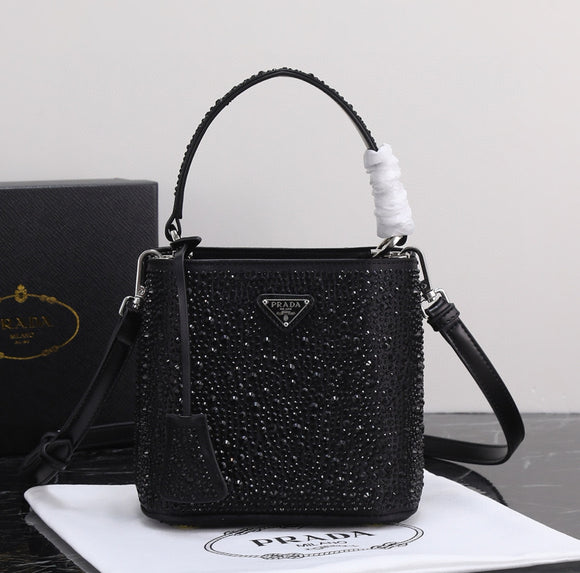 PRE-ORDER Panier Crystal Bag Black