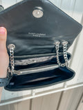 PRE-ORDER Loulou Silver Black Bag