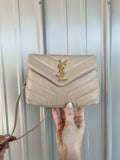 PRE-ORDER Mini Loulou Nude Crossbody