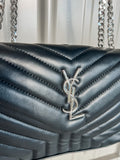 PRE-ORDER Loulou Silver Black Bag