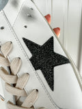PRE-ORDER Sneakers Black Glitter Star