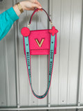 PRE-ORDER Twist Pink Bag