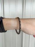 PRE-ORDER Brown Check Bracelet