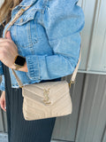 PRE-ORDER Mini Loulou Nude Crossbody